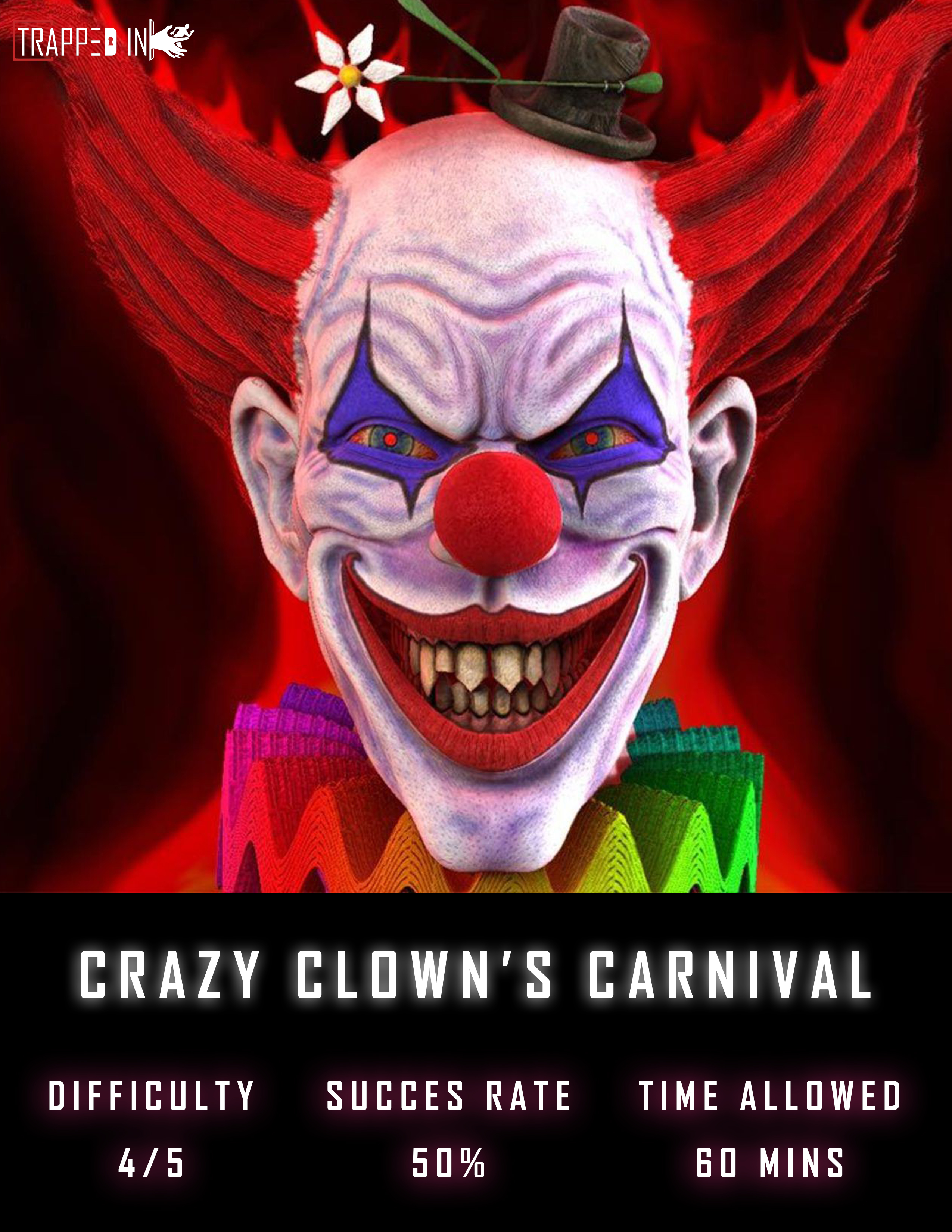 Crazy Clown's Carnival Room Escape Game in Manchester