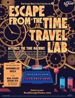 Escape from the Time Travel Lab - San Francisco